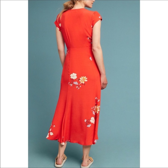 Capulet Red Floral Maxi Dress - Picture 2 of 11